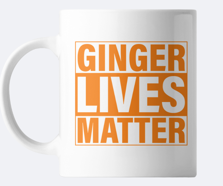 Ginger lives matter coffee mug