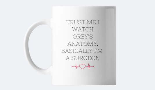 Greys anatomy coffee mug