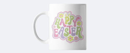 Happy easter coffee mug