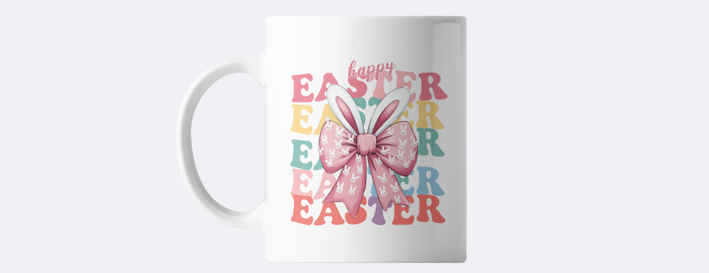 Happy easter coffee mug