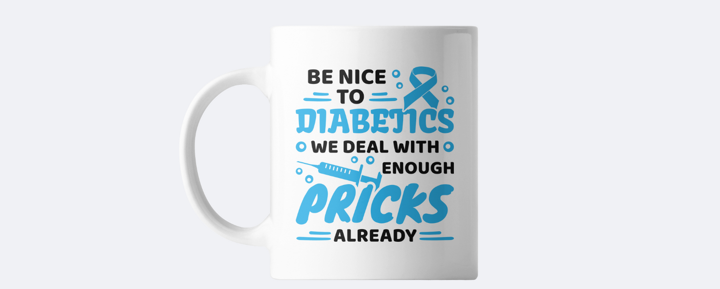 Diabetics coffee mug