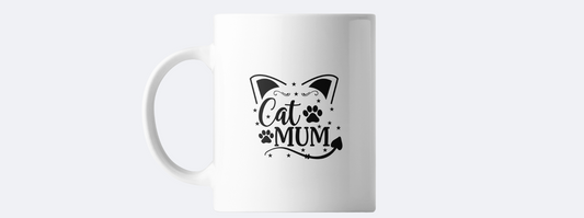 Cat mum coffee mug
