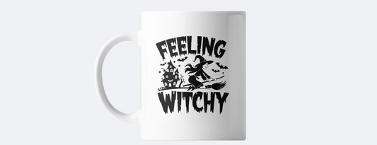 Feeling witchy coffee mug