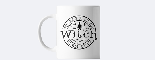 There's a little witch in all of us coffee mug