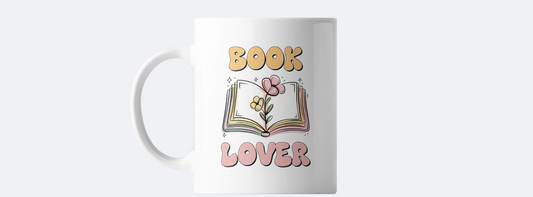 Book lover coffee mug
