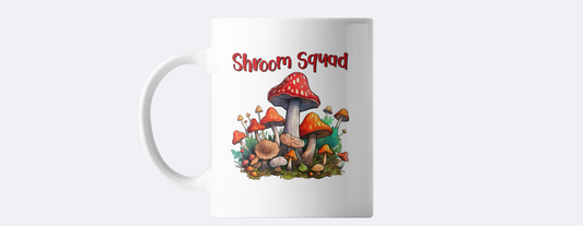 Shroom squad coffee mug