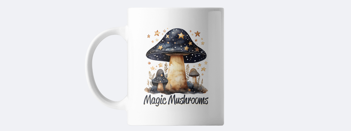 Magic mushrooms coffee mug