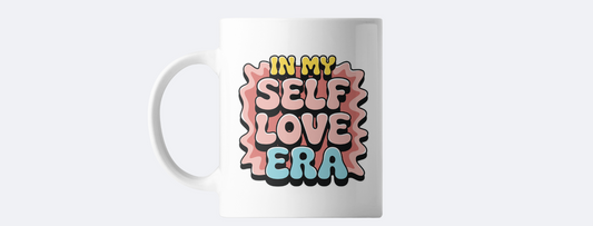 In my self love era coffee mug
