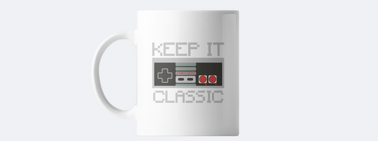 Keep it classic coffee mug