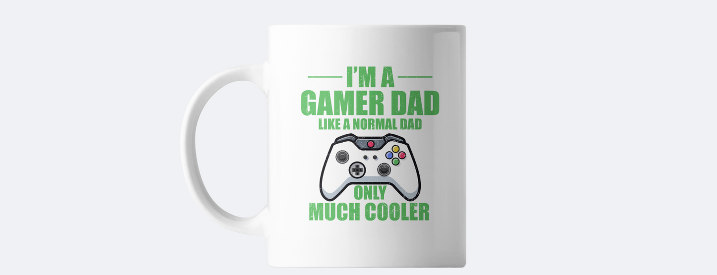 Gamer dad coffee mug