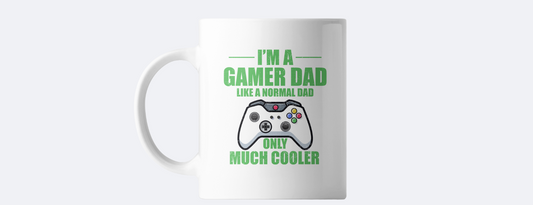 Gamer dad coffee mug