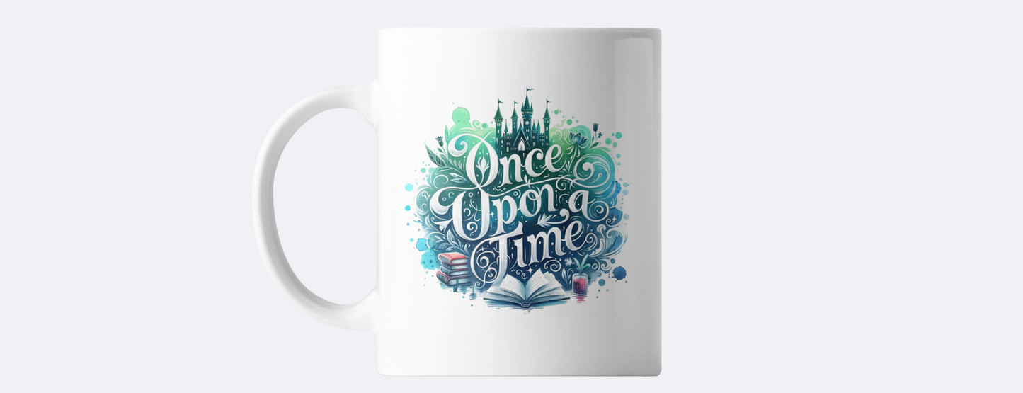 Once upon a time coffee mug