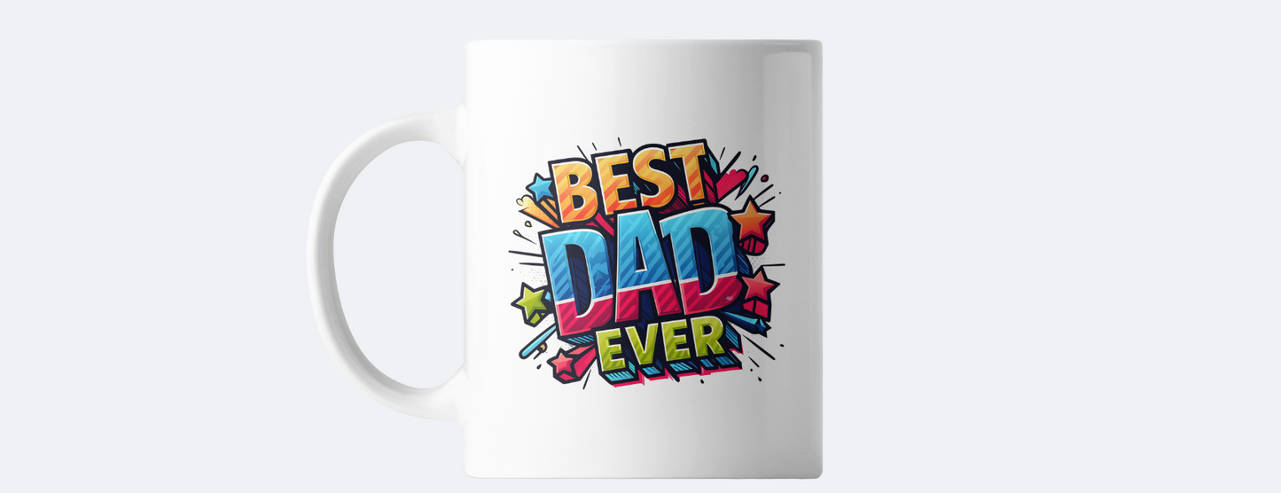 Best dad ever coffee mug