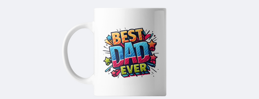 Best dad ever coffee mug