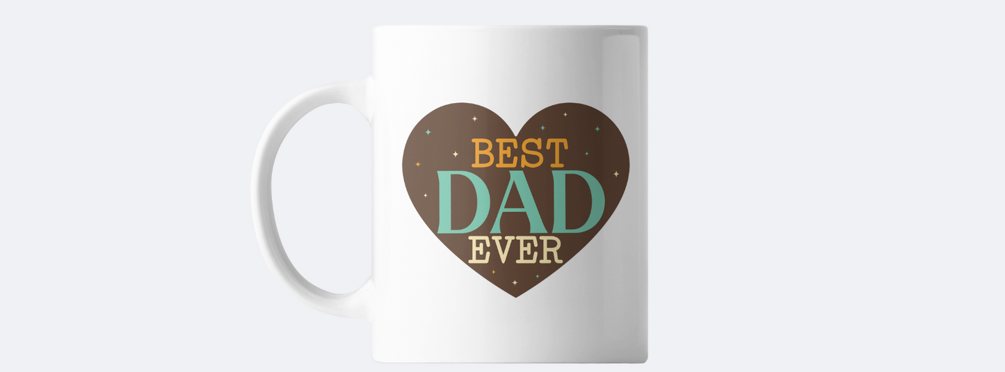 Best dad ever coffee mug