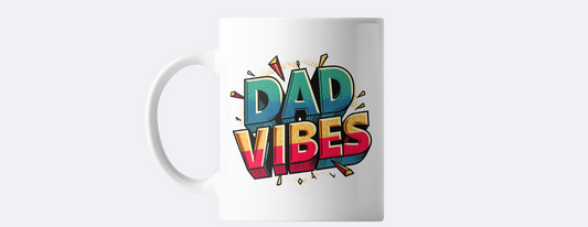 Dad vibes coffee mug