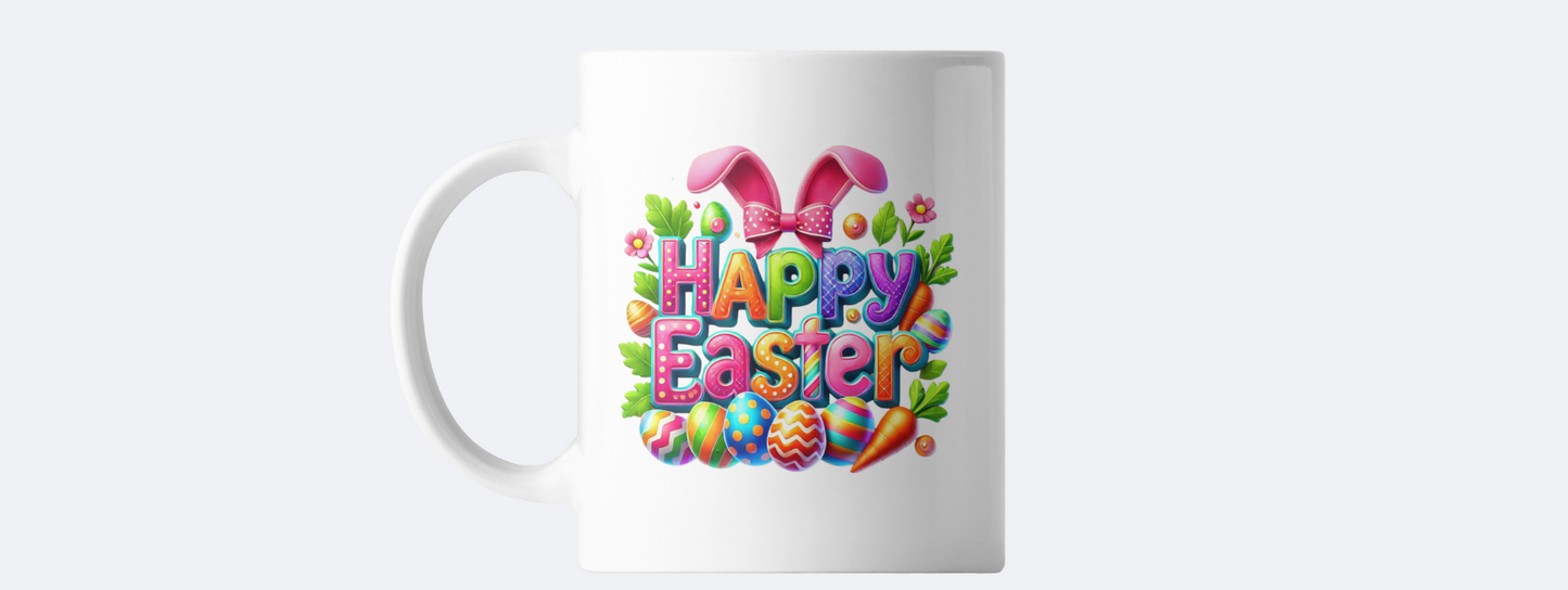 Happy easter coffee mug