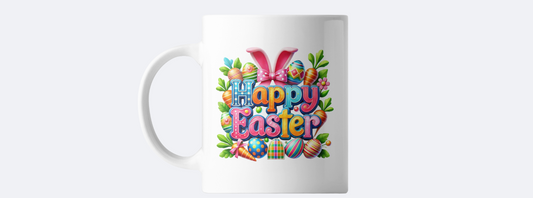 Happy easter coffee mug