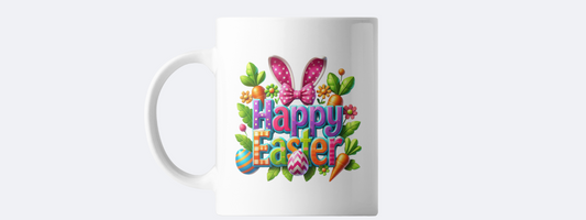Happy easter coffee mug