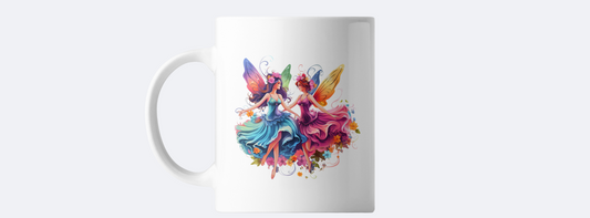 Dancing fairies coffee mug
