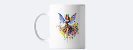 Single fairy coffee mug