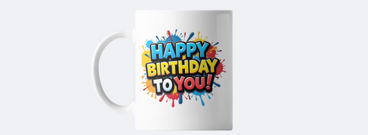 Happy Birthday to you coffee mug