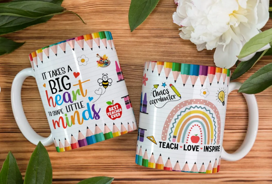 Personalised teacher coffee mug