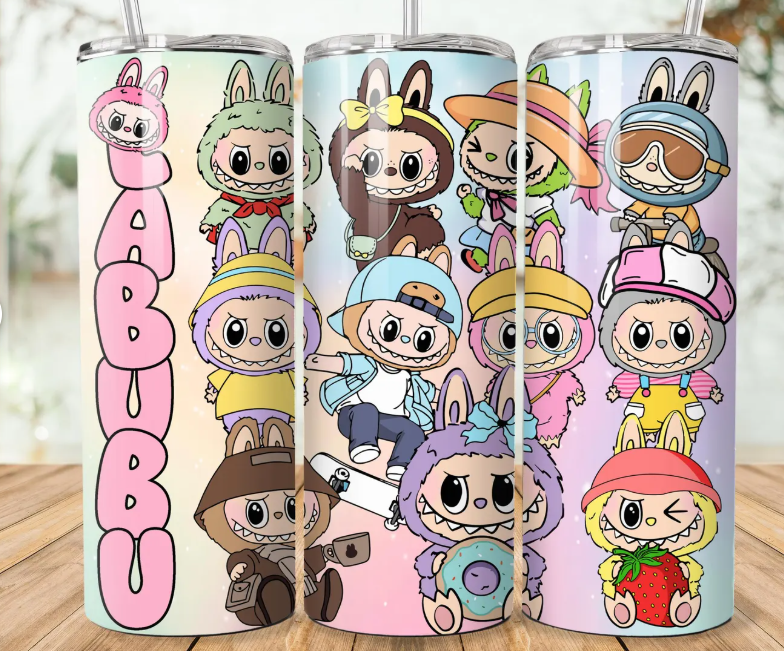 Labubu 20 oz steel tumbler