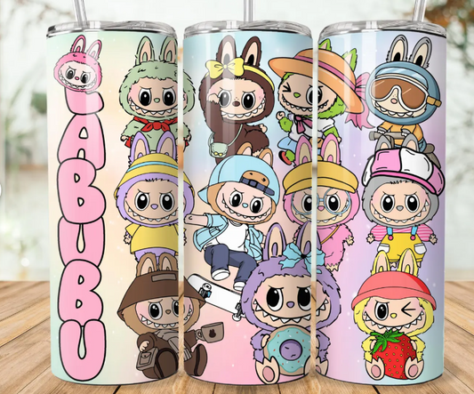 Labubu 20 oz steel tumbler