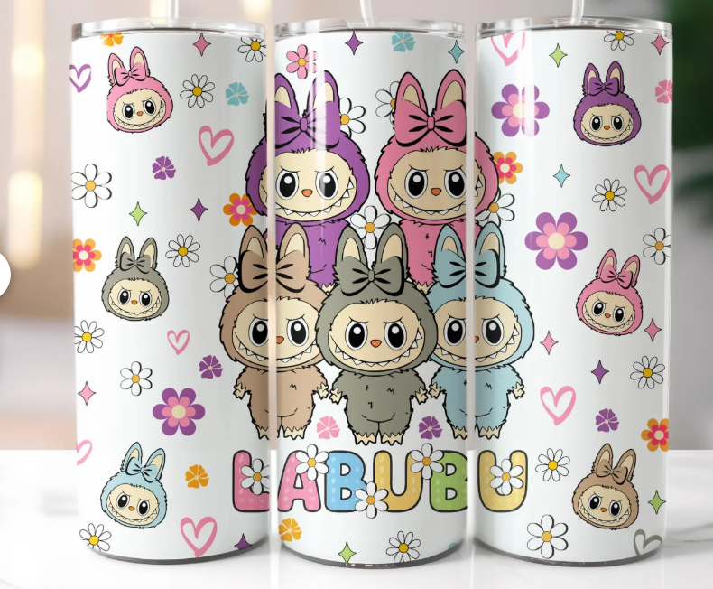 Labubu steel tumbler