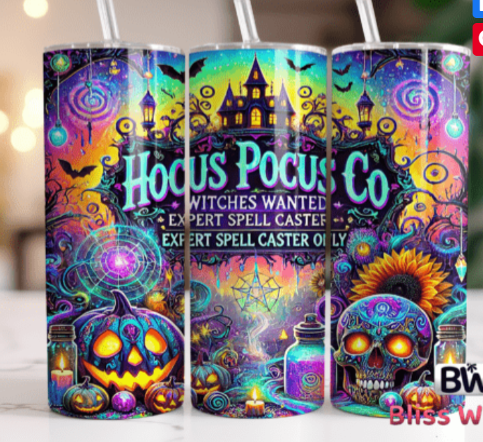 Hocus pocus 20 oz tumbler