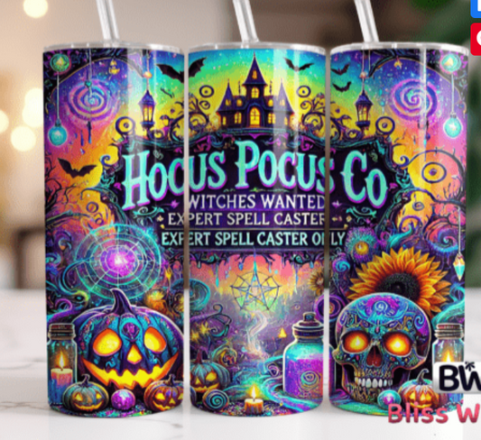 Hocus pocus 20 oz tumbler