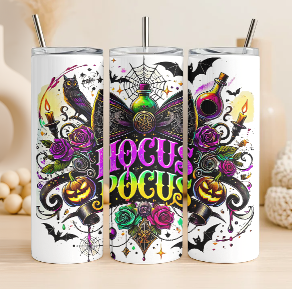 Hocus Pocus Halloween 20 oz tumbler
