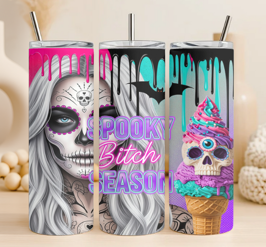 Bad bitch energy 20 oz tumbler
