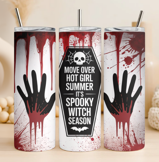 Spooky witch season 20 oz tumbler