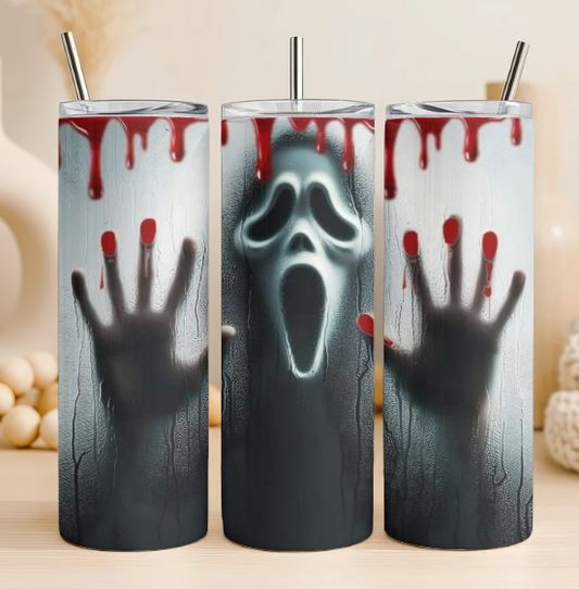 Scream 20 oz steel tumbler