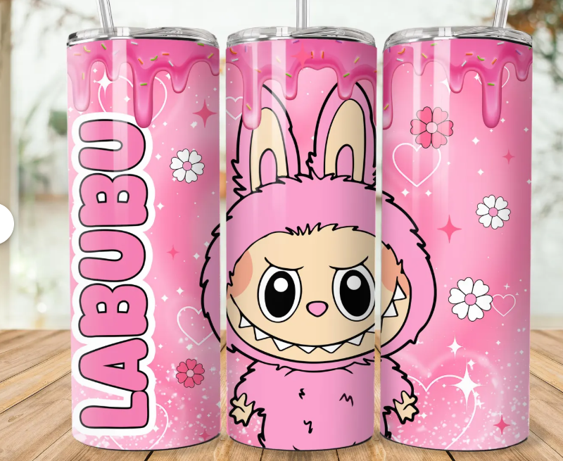 Labubu 20 oz steel tumbler