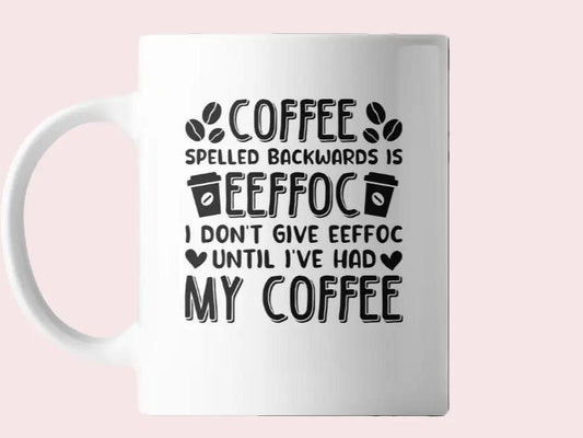 I don't give eeffoc sublimation mug