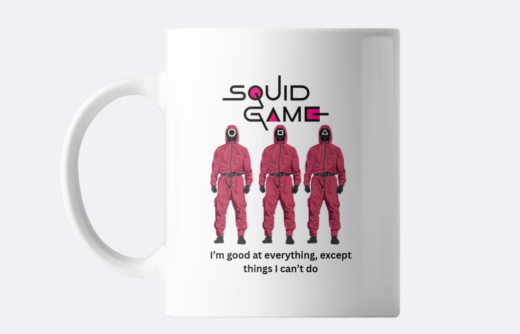 Squid game sublimation mug